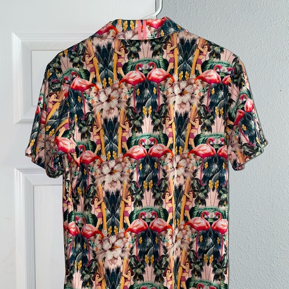 Tropical Robert Graham button-up size small - Picture 3 of 6